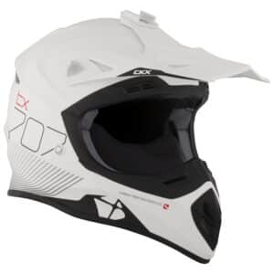 CXK TX707 carbon hjálmur - hvítur
