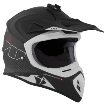CKX TX707 carbon hjálmur - svartur