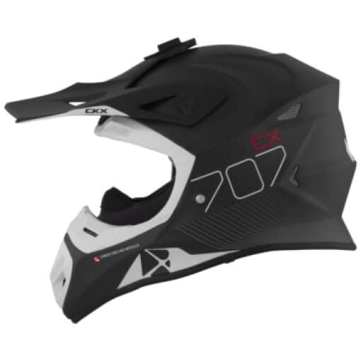 CKX TX707 carbon hjálmur - svartur