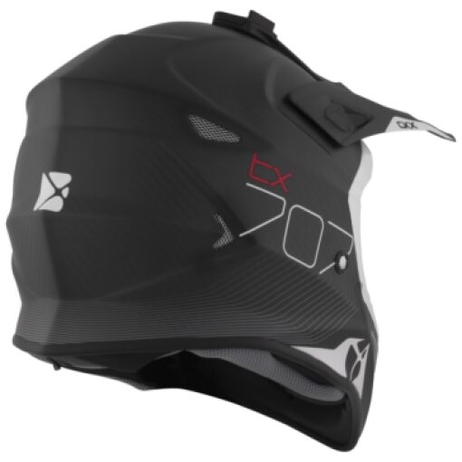 CKX TX707 carbon hjálmur - svartur