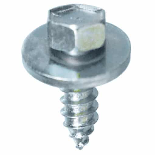 Boddýskrúfa - 5.5x16 mm. - 15 mm. skinna - 35 stk.