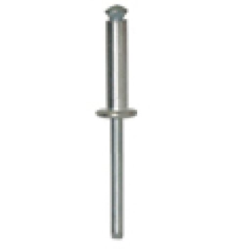 Hnoð - 4.2x16 mm. - 10 mm. haus - 58 stk.