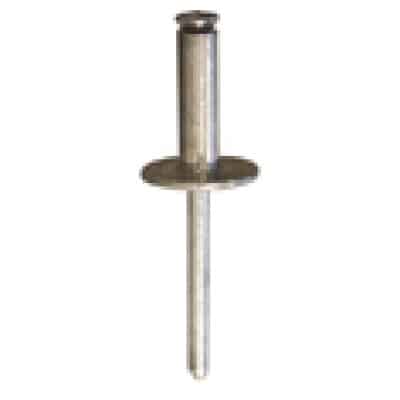 Hnoð - 4.8x25 mm. - 14 mm. haus - 42 stk.