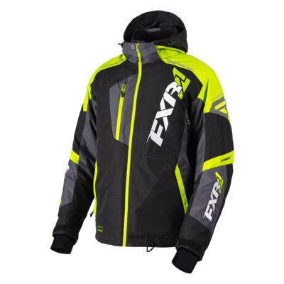 FXR Mission FX jakki - svartur/gulur