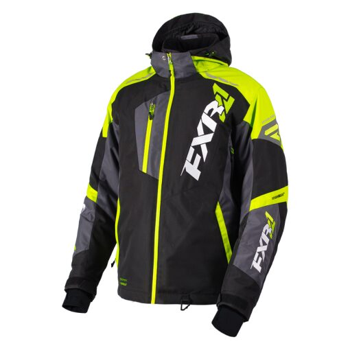 FXR Mission FX jakki - svartur/gulur
