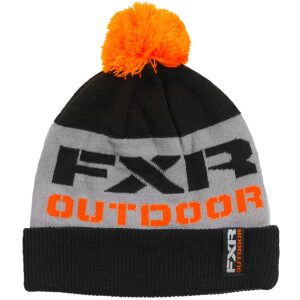 FXR húfa - svört/orange