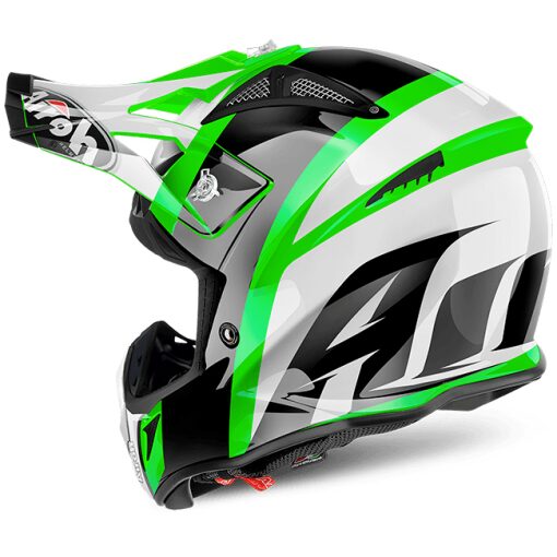 Airoh Aviator 2.2 - svartur/grænn
