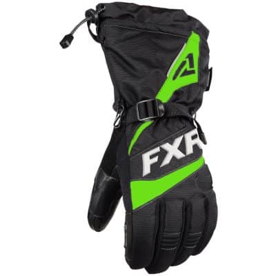 FXR Fuel hanskar - svartir/grænir
