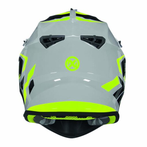 Nox N633 Evo hjálmur - grár/neon - Image 2
