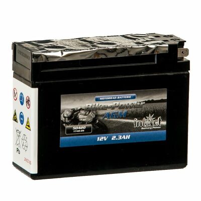 Intact AGM rafgeymir 12V 2.3Ah 50EN Plug