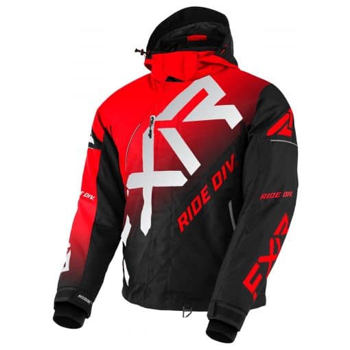 FXR CX jakki - rauður/svartur