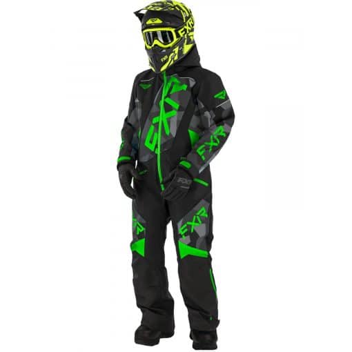 FXR barnagalli - camo/grænn