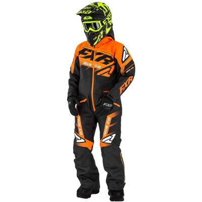 FXR barnaagalli - svartur/orange