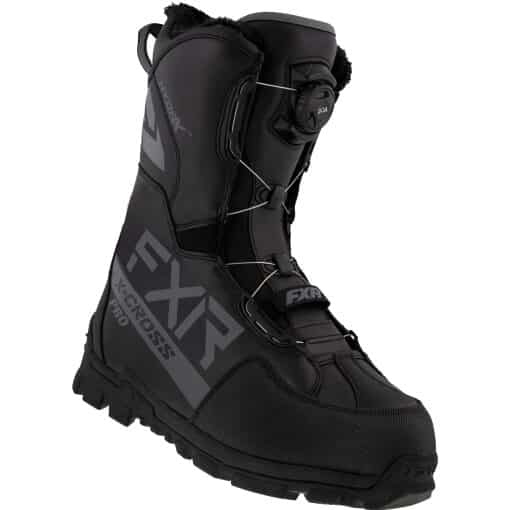 FXR X-Cross Pro sleðaskór - svartir