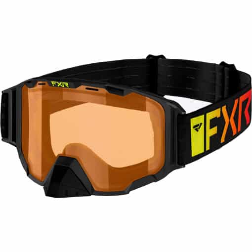 FXR Maverick gleraugu - rauð/gul