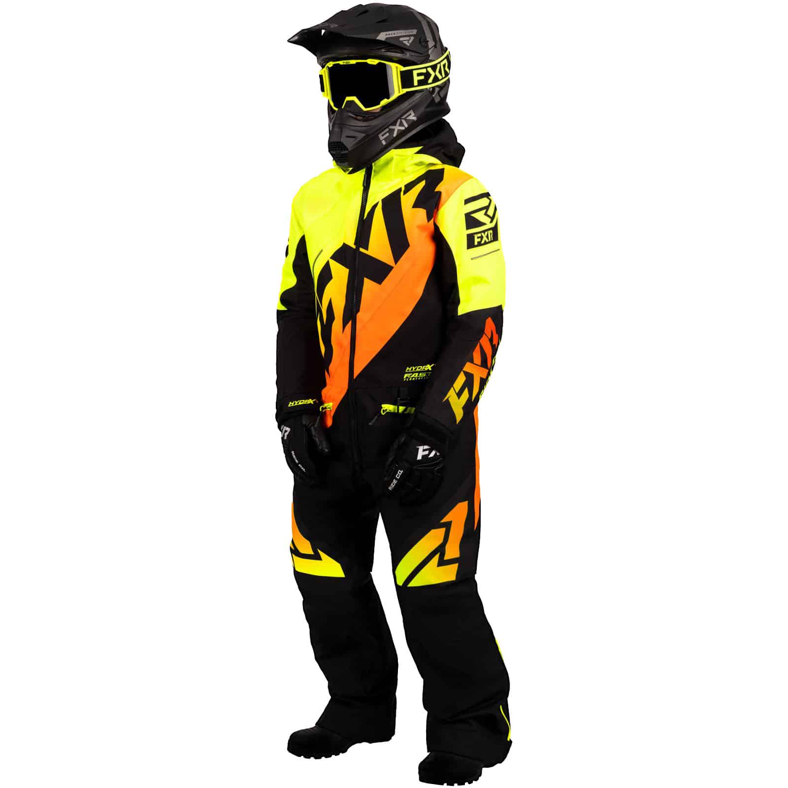 FXR barna/unglingagalli - gulur/orange
