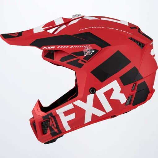 FXR Clutch Evo hjálmur - rauður - Image 3