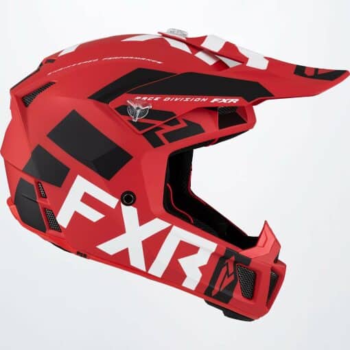 FXR Clutch Evo hjálmur - rauður - Image 5