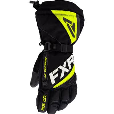 FXR Fuel hanskar - svartir/gulir