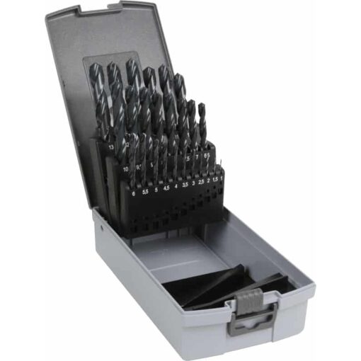 Borasett HSS 1-13 mm. - 25 stk.