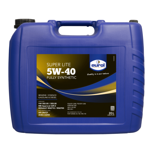 Eurol Super Lite 5W-40 - 20 lítrar