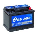 Start/stop AGM rafgeymir - 60Ah - hægri +