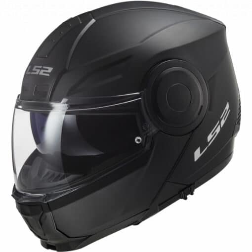 LS2 Scope kjálkahjálmur svartur